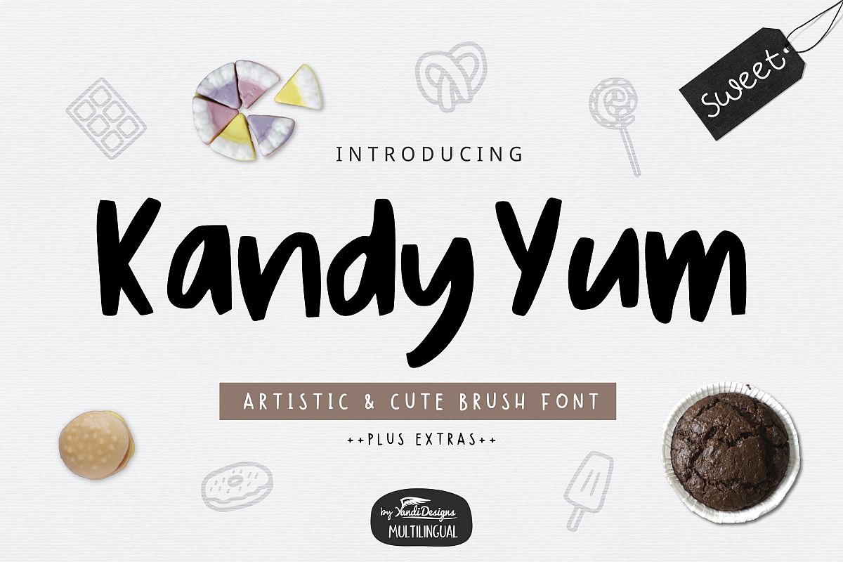 Kandy Yum Font example image 1