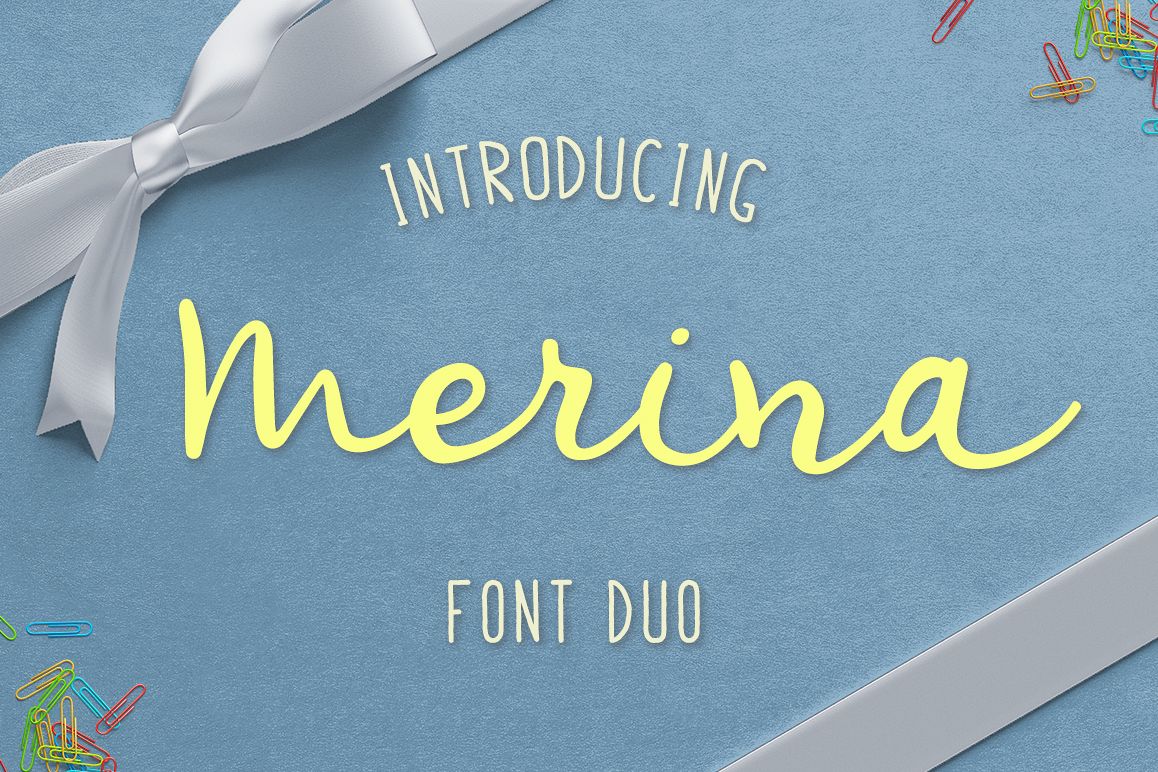 Merina Font Duo example image 1