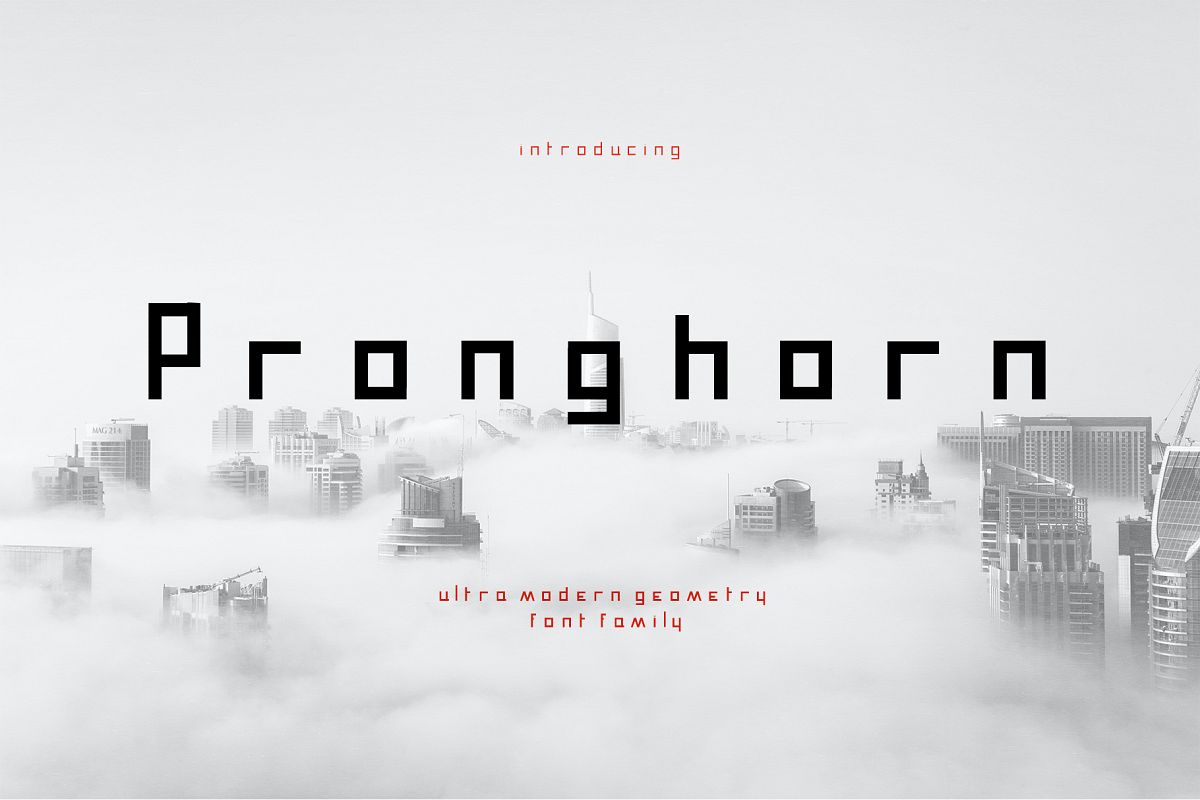 Pronghorn Font Family example image 1