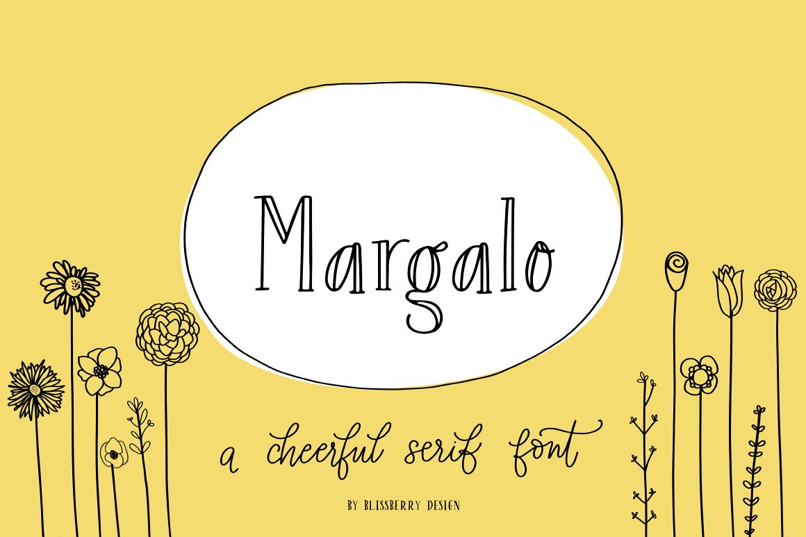 Margalo Font + Extras example image 1