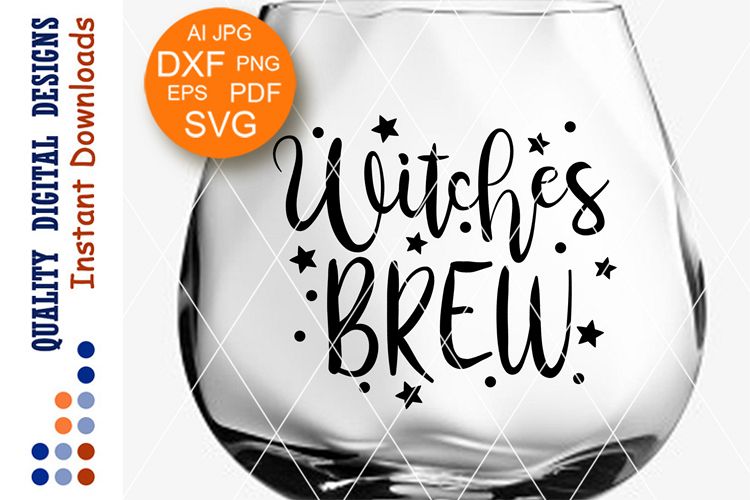 Witches brew svg files sayings Halloween Witch example image 1