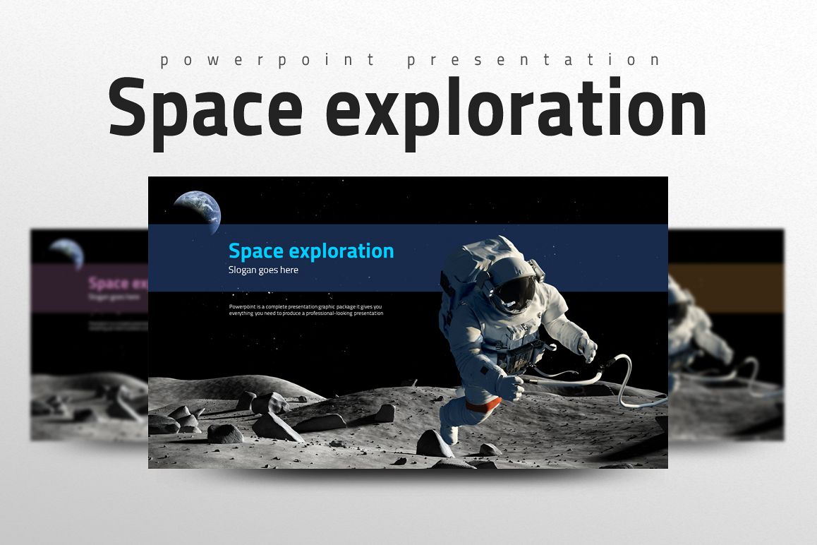 Space Exploration PPT example image 1
