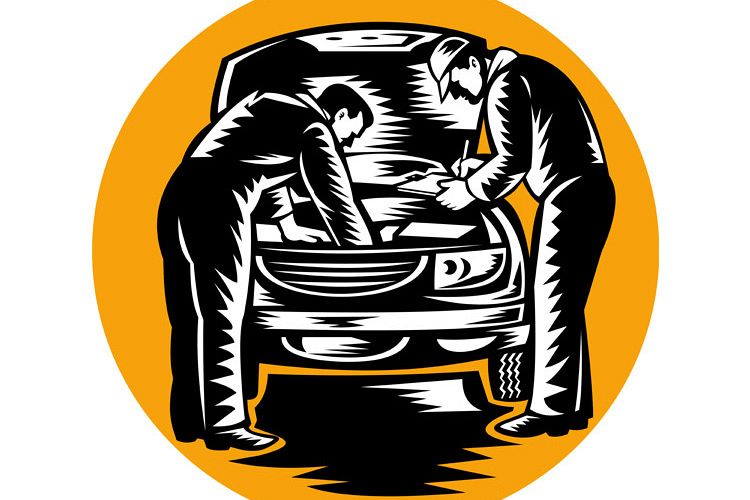 automobile car mechanic repairing vehicle example image 1