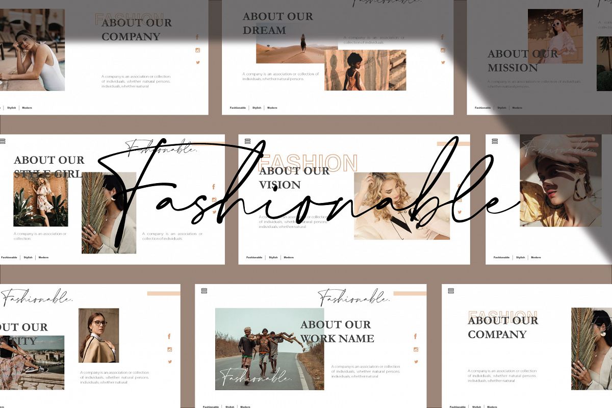 Claudia Keynote Template example image 1