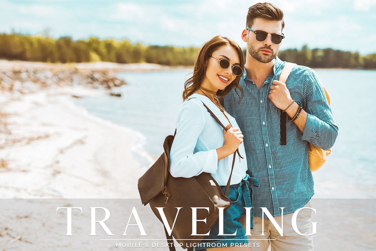 Traveling Mobile & Desktop Lightroom Presets Pack example image 1