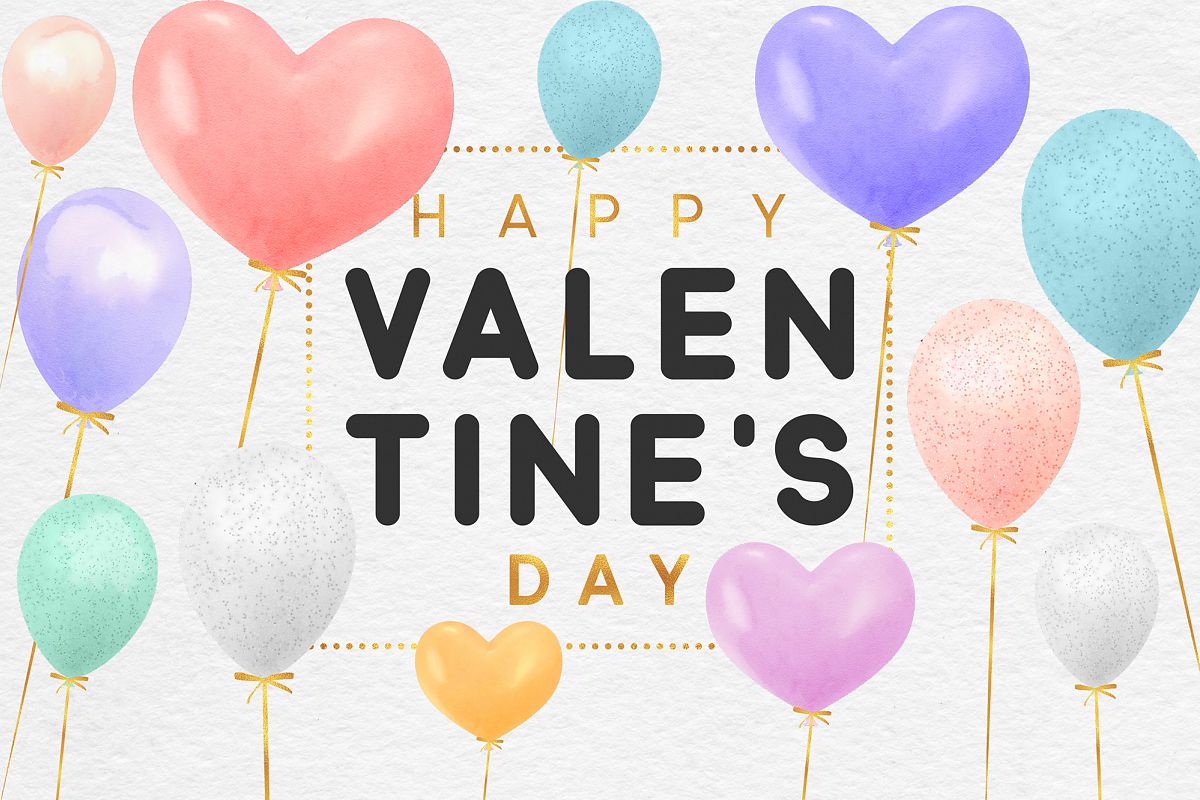 Watercolor Balloons Clipart example image 1