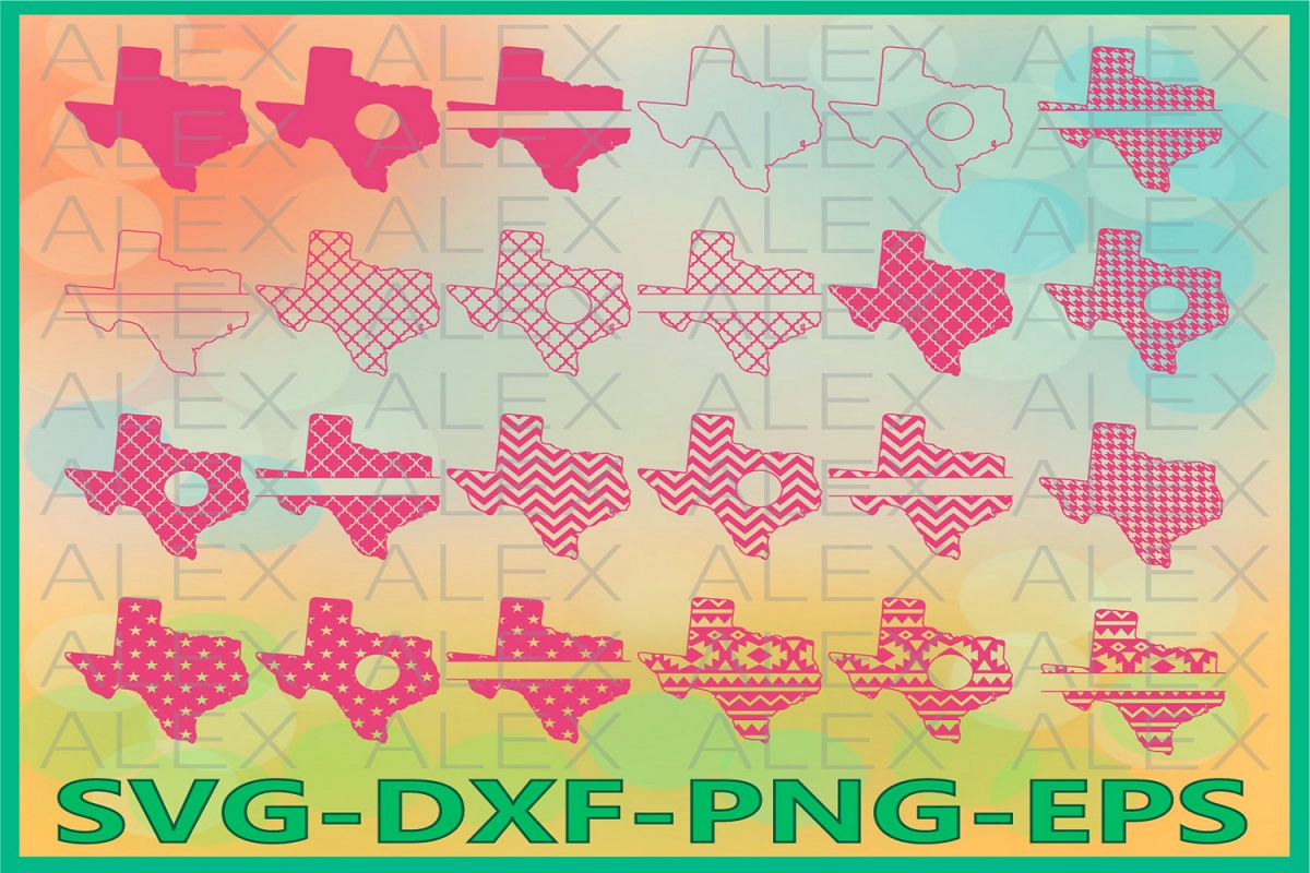 Texas State SVG, Texas SVG files for Cricut, Texas Svg example image 1