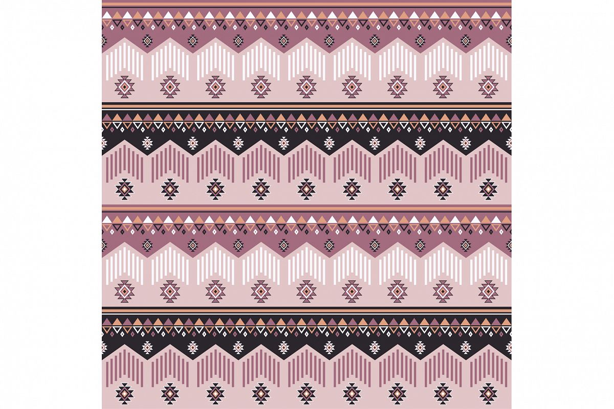 Ethnic boho seamless pattern. Print. Repeating background. Cloth design, wallpaper. example image 1