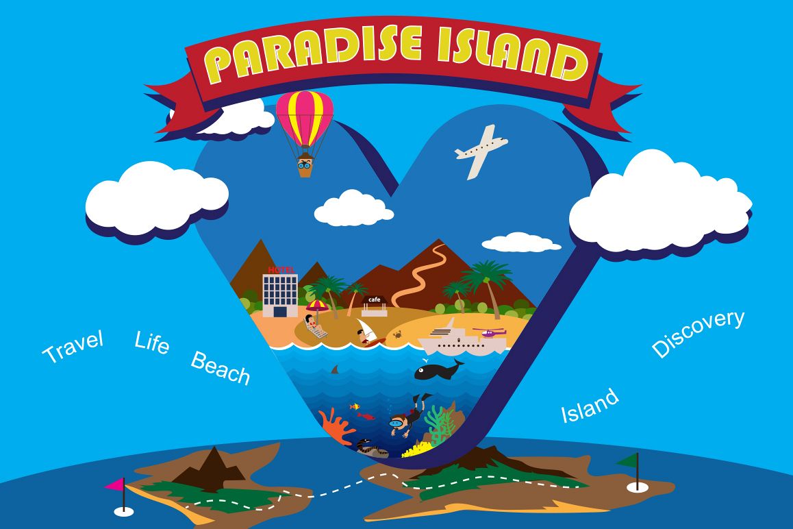 Paradise island. example image 1