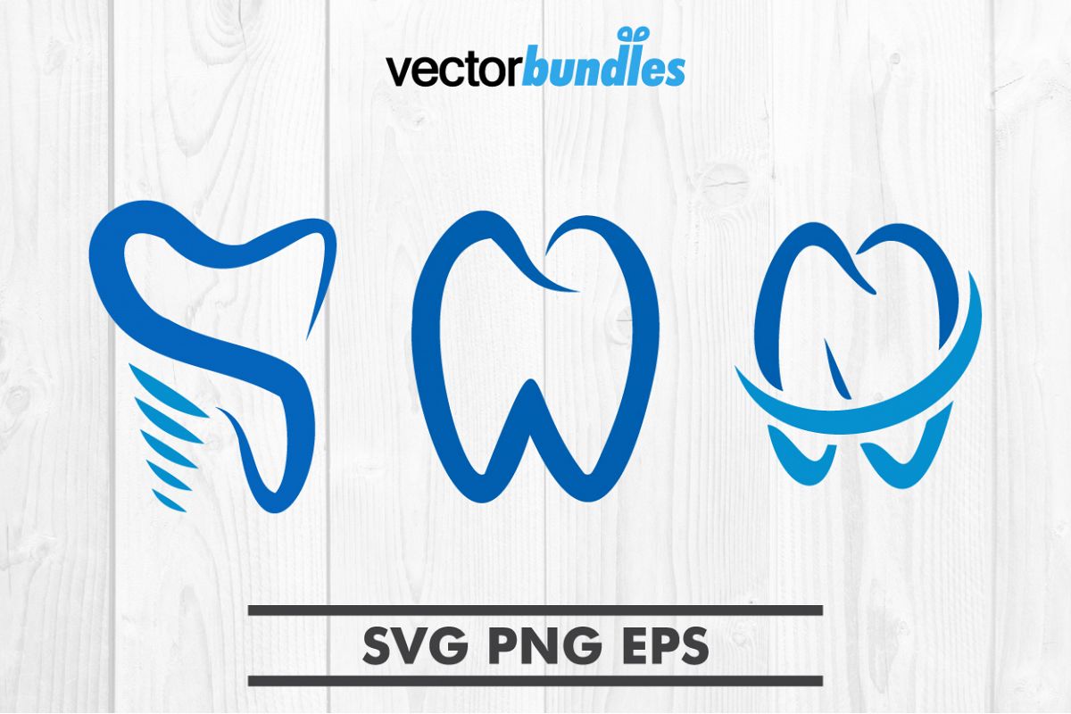 Tooth clip art svg example image 1