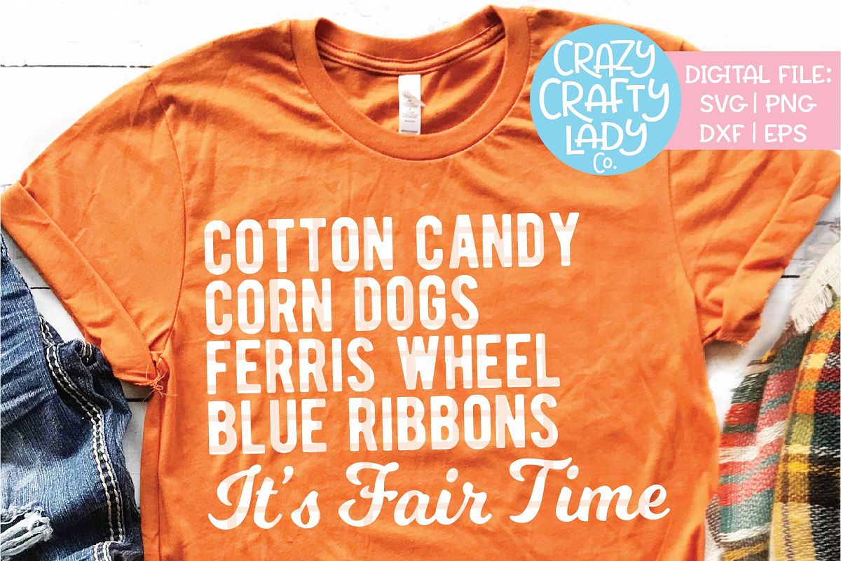 It's Fair Time SVG DXF EPS PNG Cut File example image 1