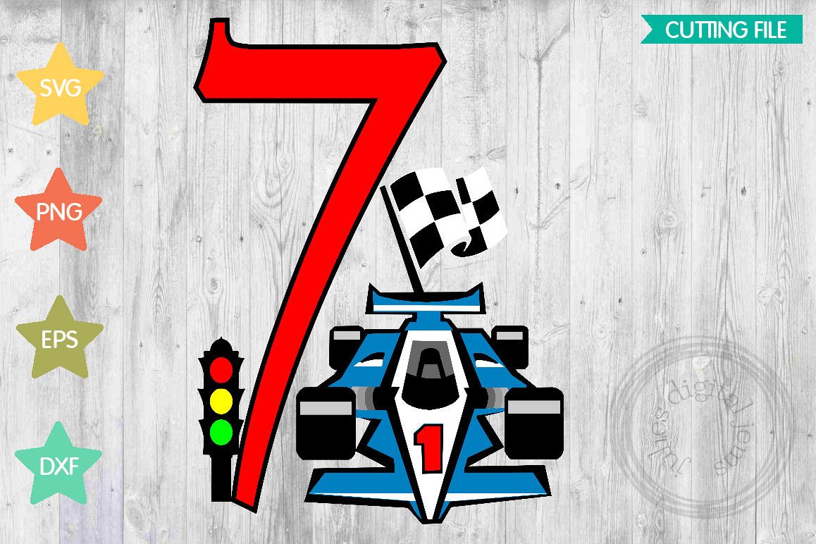 Racing Birthday 7th, by Julies Homemade Jems example image 1