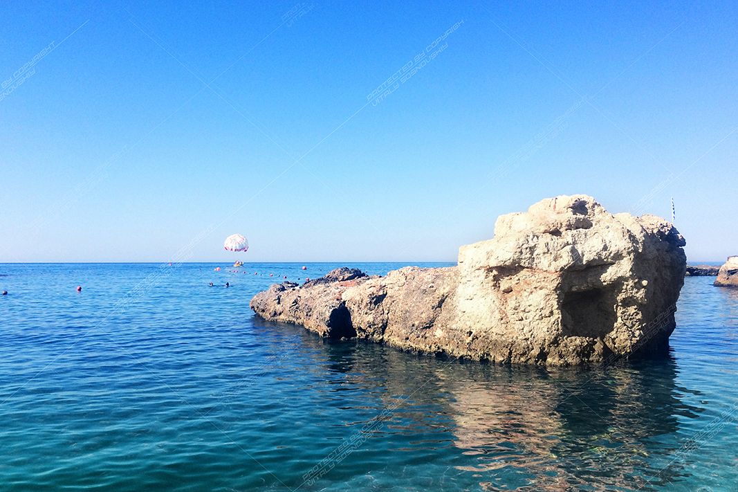 Seascape on the island of Crete, Greece example image 1