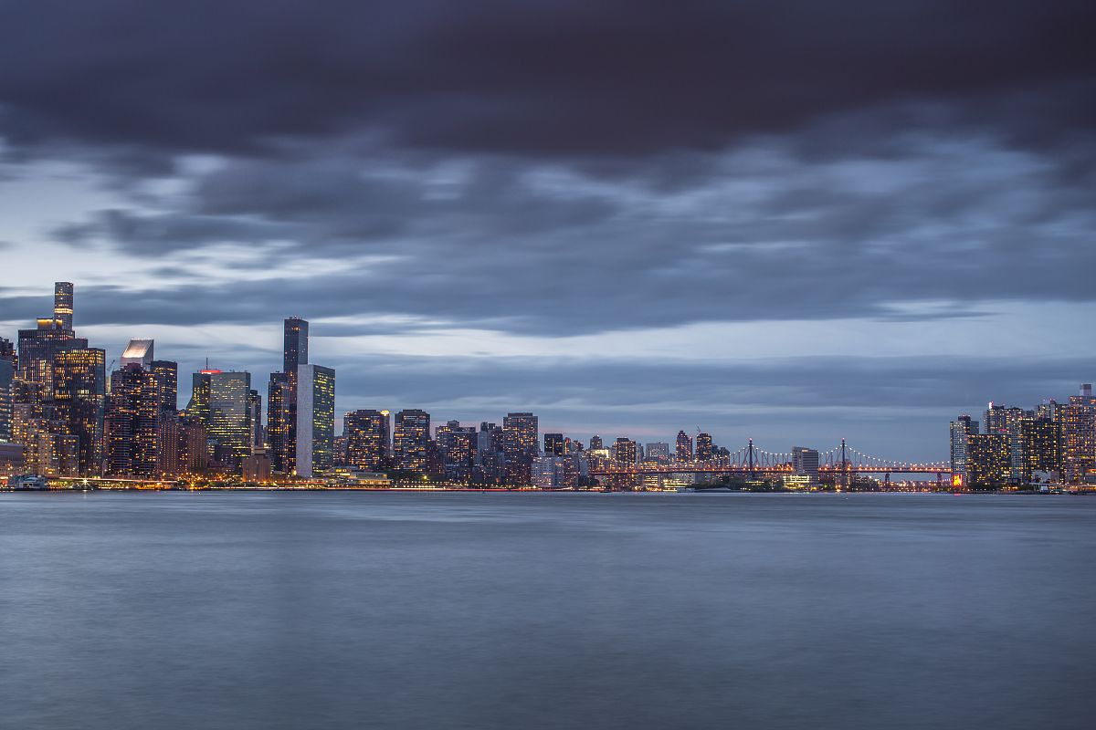 Gotham view at night example image 1
