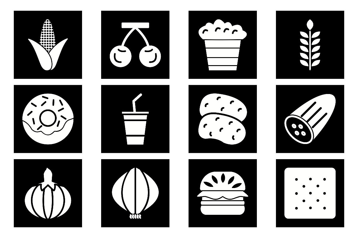 Set Of Food Icons example image 1