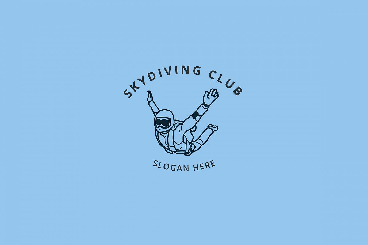SKYDIVING LOGO example image 1