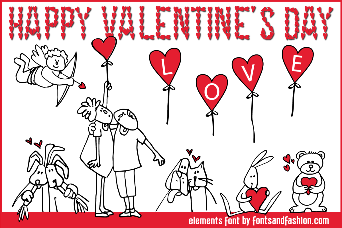 Happy Valentines Day example image 1