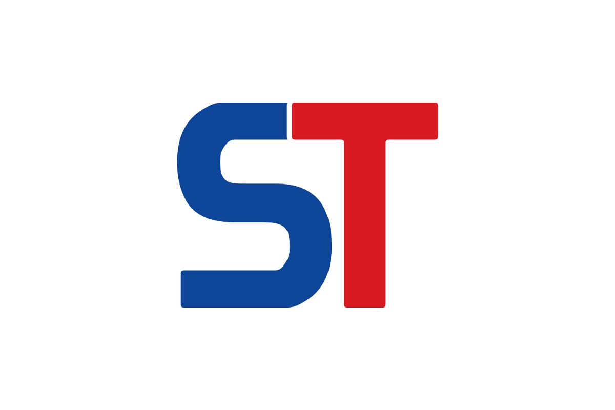 st letter logo example image 1