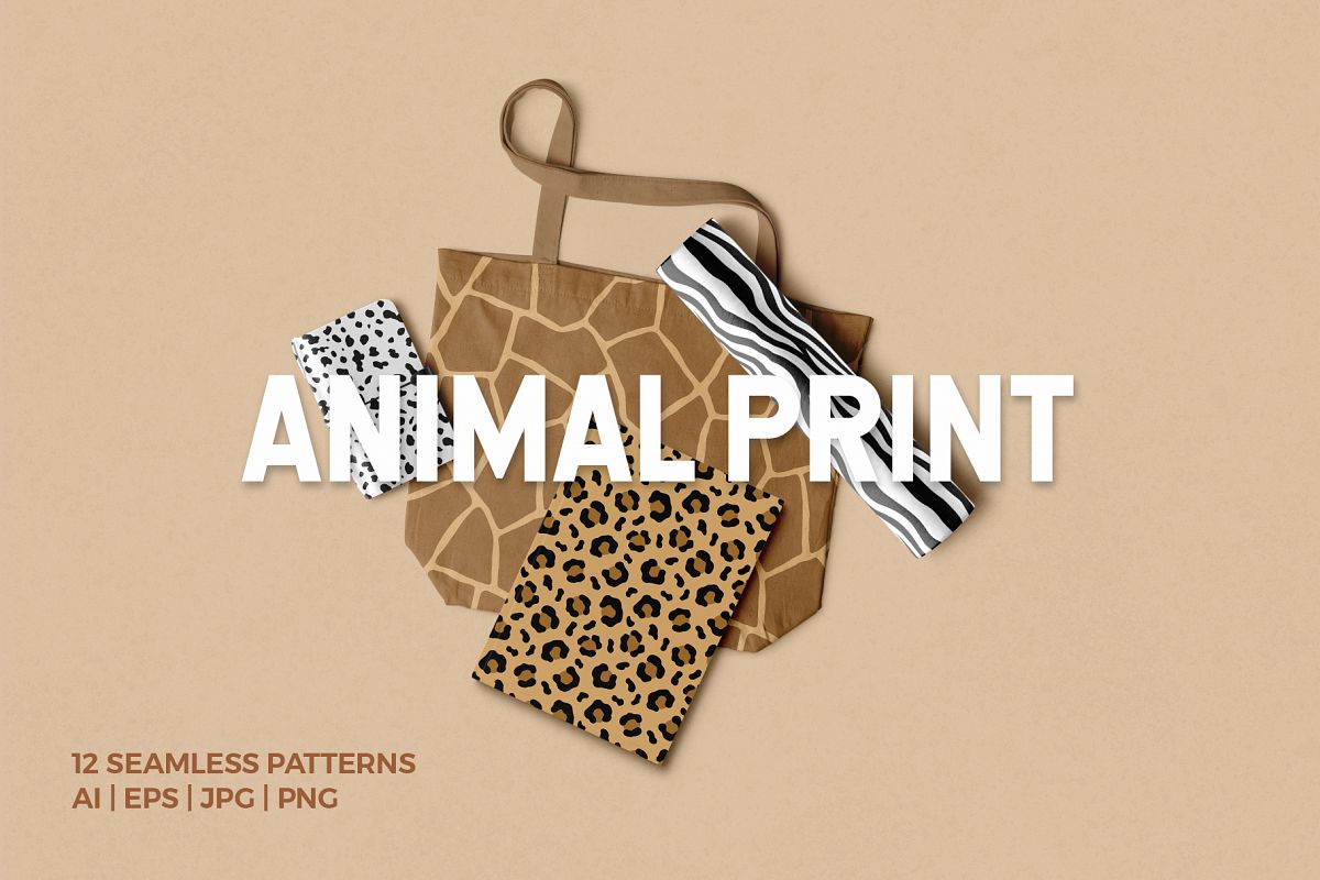 Animal Print Seamless Patterns example image 1
