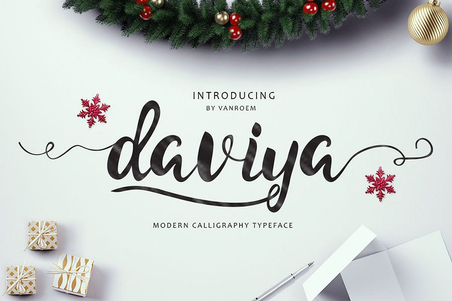 Daviya Script example image 1