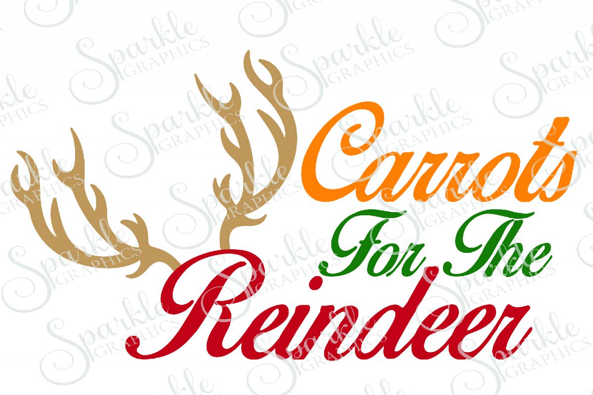 Carrots For The Reindeer File Set | SVG, EPS, DXF, PNG (37425) | SVGs