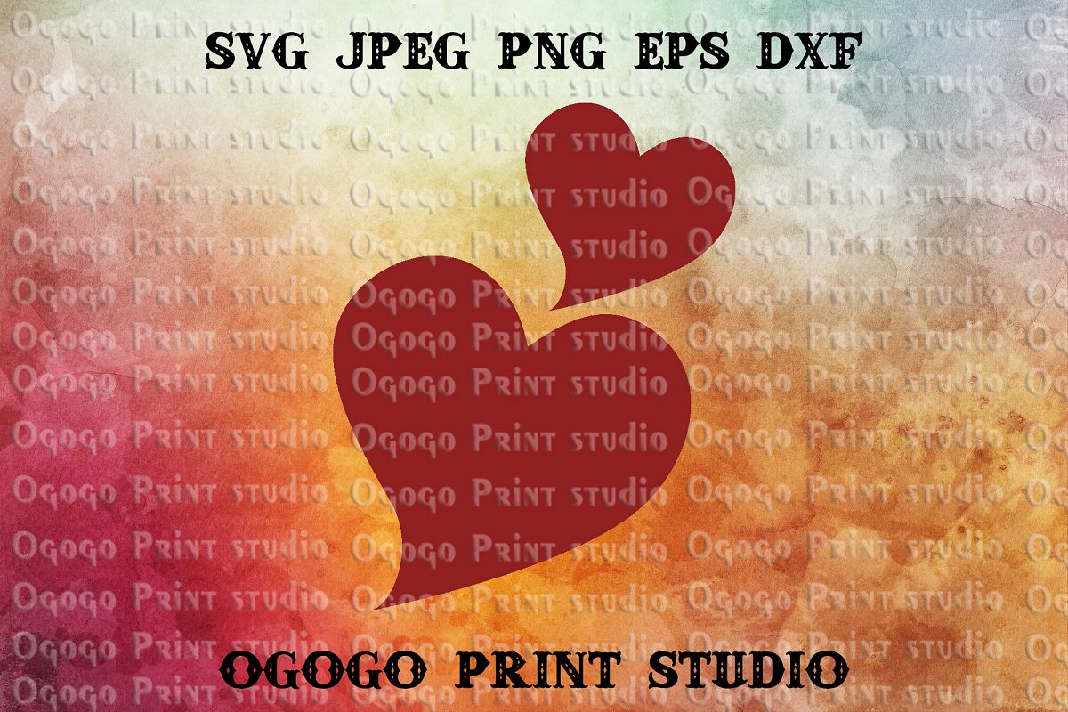 Heart Svg file, Valentine's Day svg file, Love svg example image 1