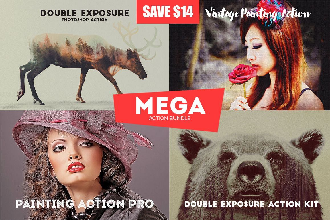 Mega Action Bundle Mini example image 1