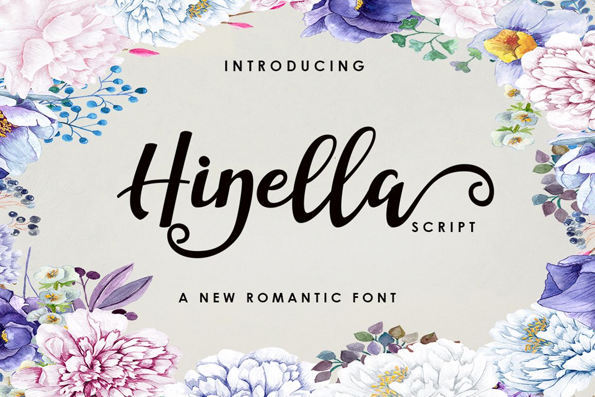 Hinella Script example image 1