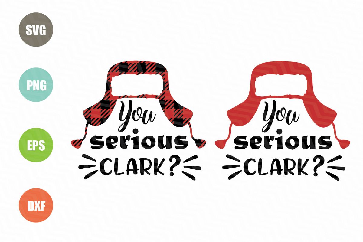 You Serious Clark SVG File example image 1