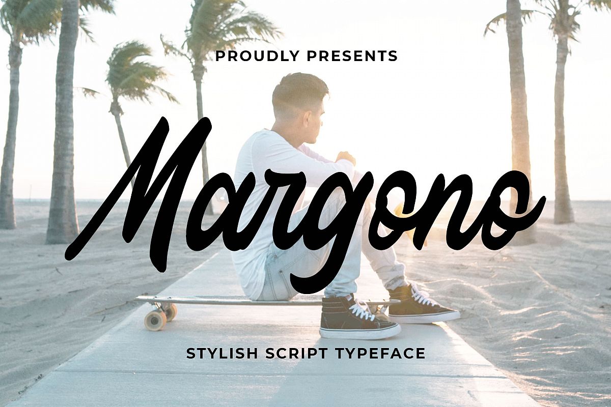 Margono - Stylish Script Font example image 1