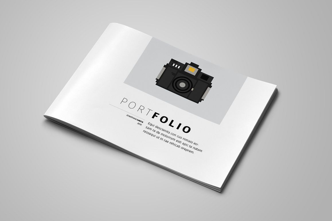 Portfolio Brochure Template example image 1