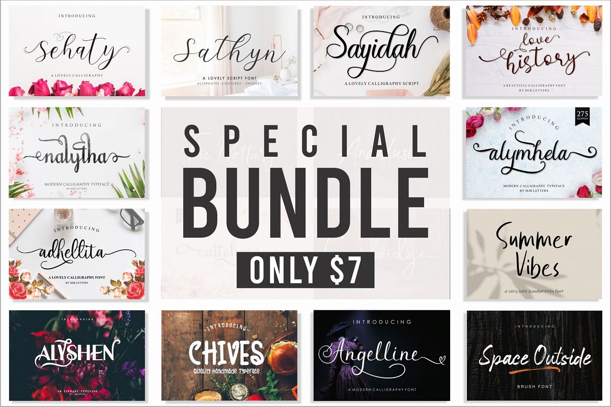 Special Font Bundles example image 1