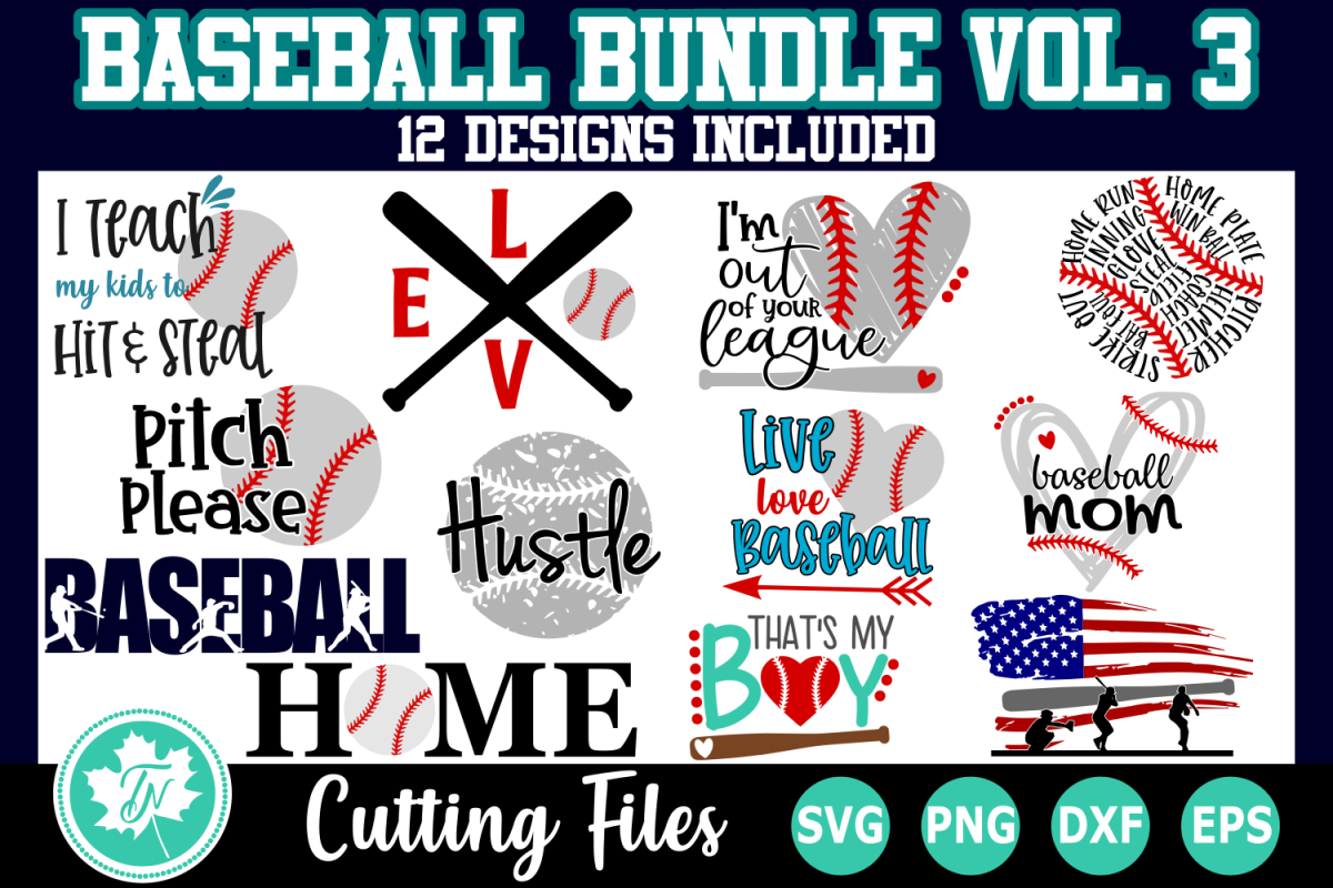 Download Baseball SVG Bundle Volume 3