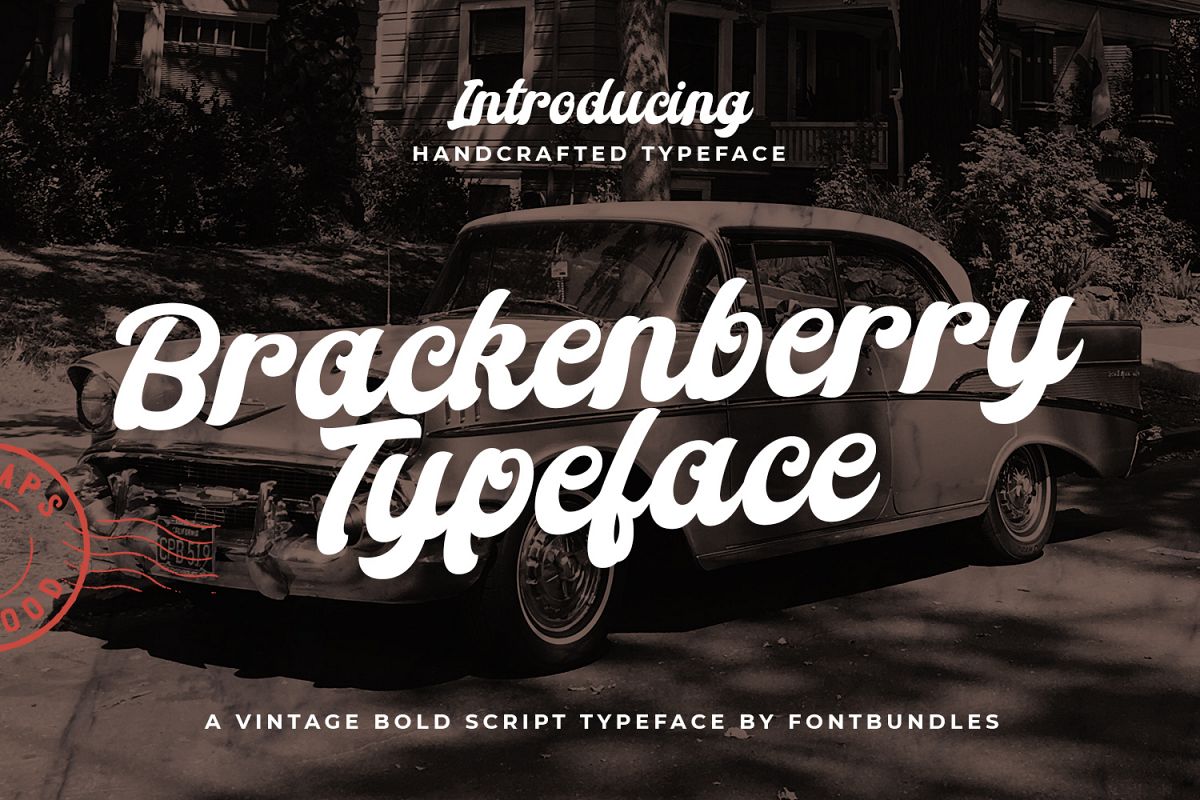Brackenberry Typeface example image 1