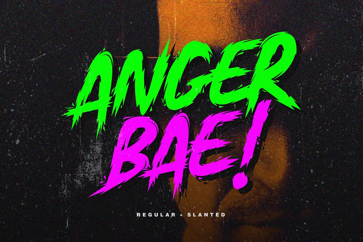 Anger Bae Font example image 1