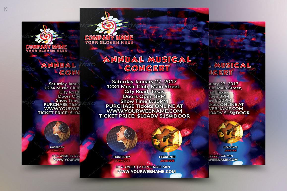 Music Concert Flyer example image 1