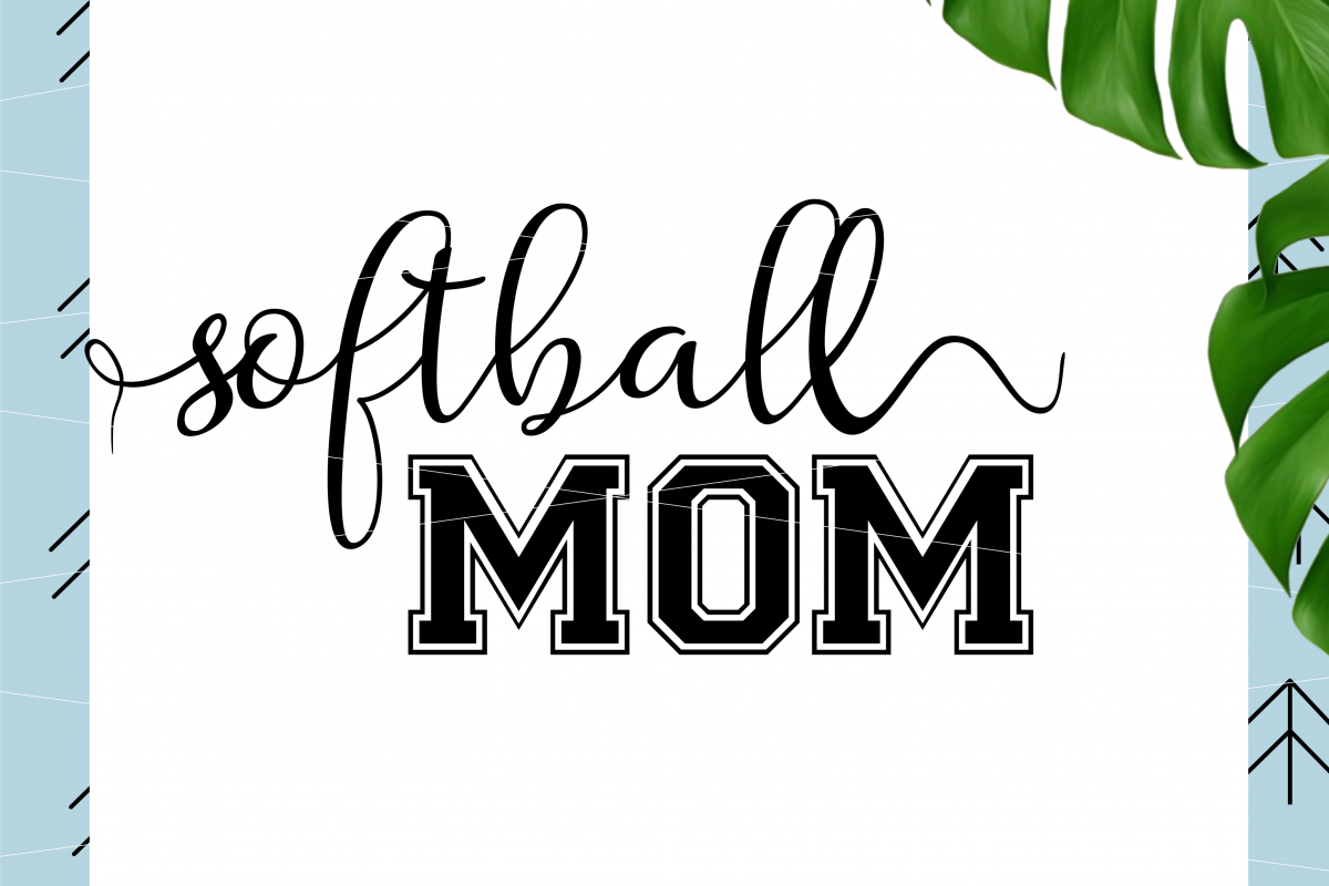 Download Softball Mom SVG (74595) | SVGs | Design Bundles