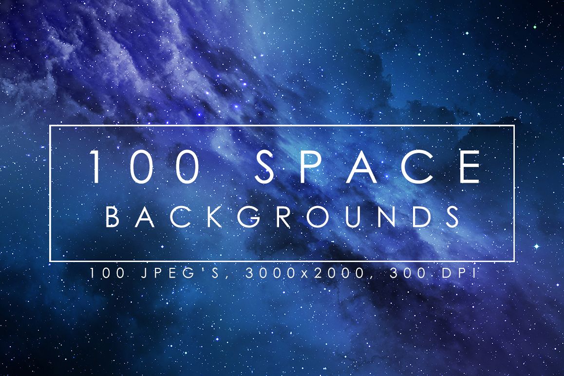 100 Space Backgrounds example image 1