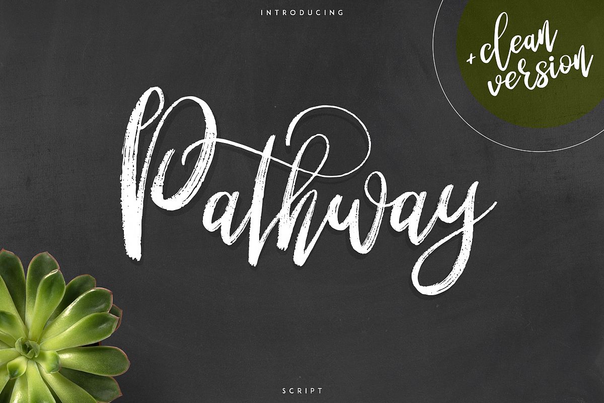 Pathway script - 2 styles example image 1