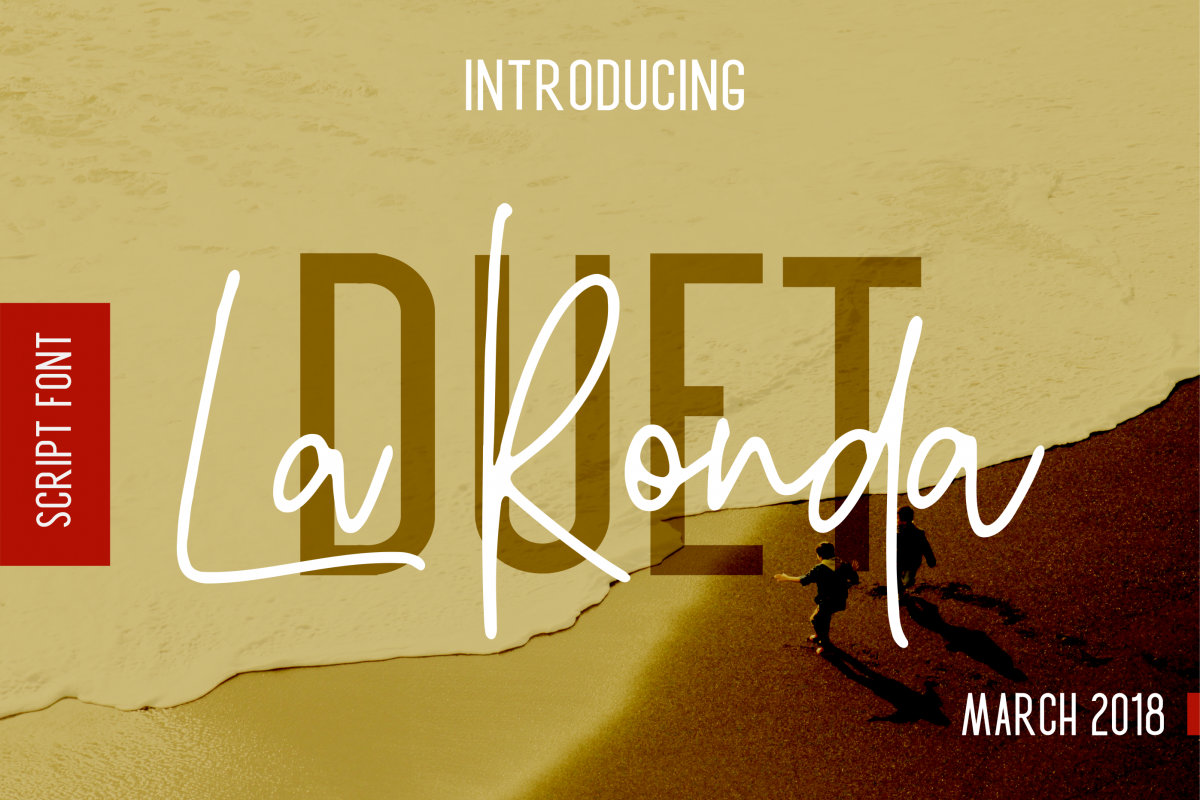 La Ronda Signature Font example image 1