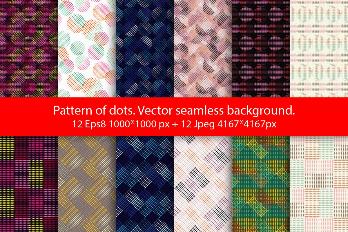 Pattern of dots. example image 1