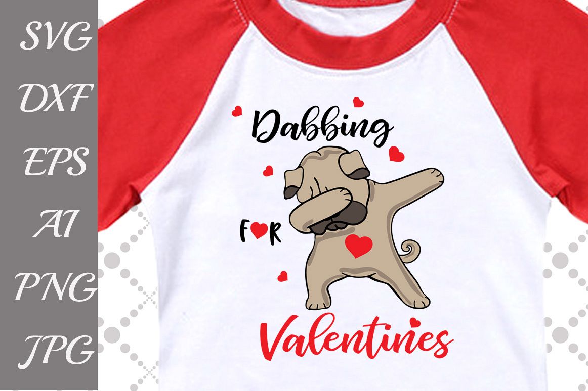 Dab for Valentines Day Svg example image 1