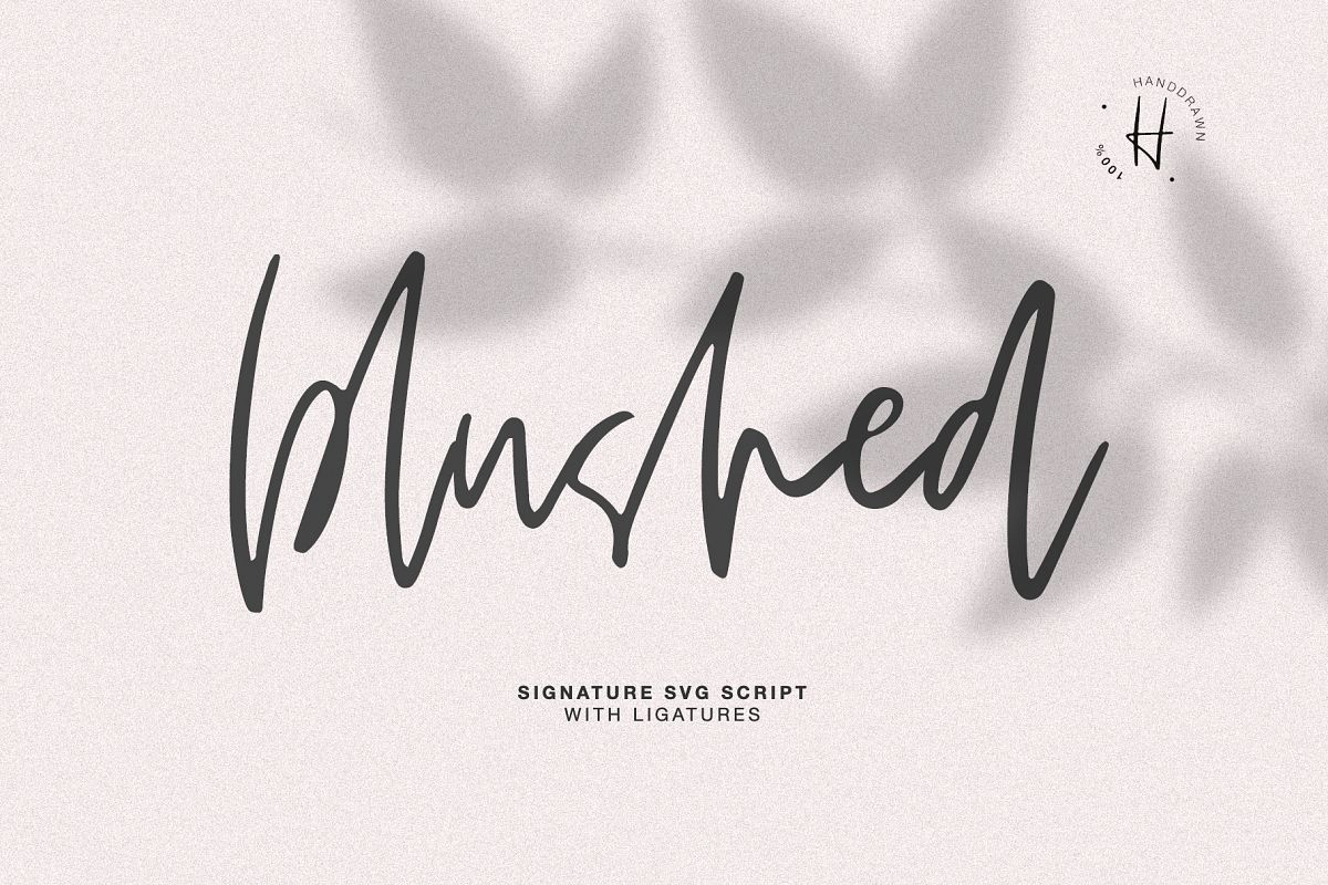 BLUSHED SCRIPT example image 1