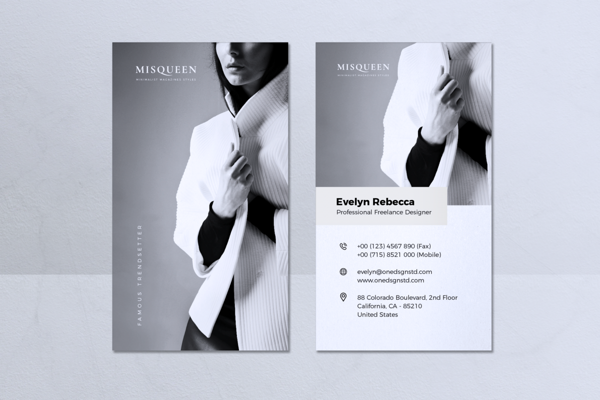 Minimalist Business Card Vol. 08 example image 1