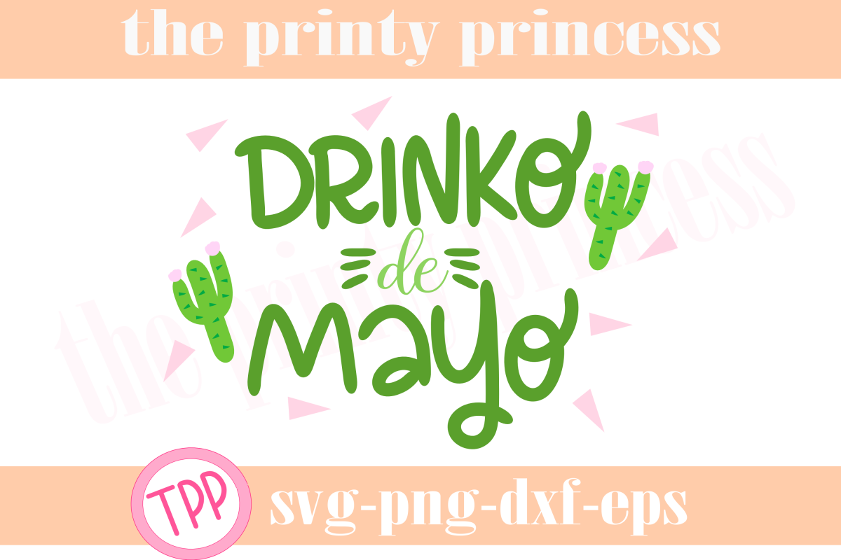 Drinko de Mayo svg, Cinco de Mayo svg, funny design example image 1