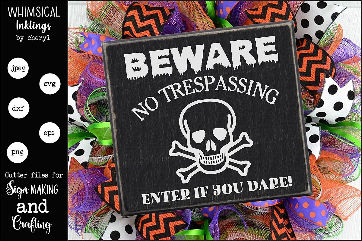 Enter If You Dare SVG example image 1
