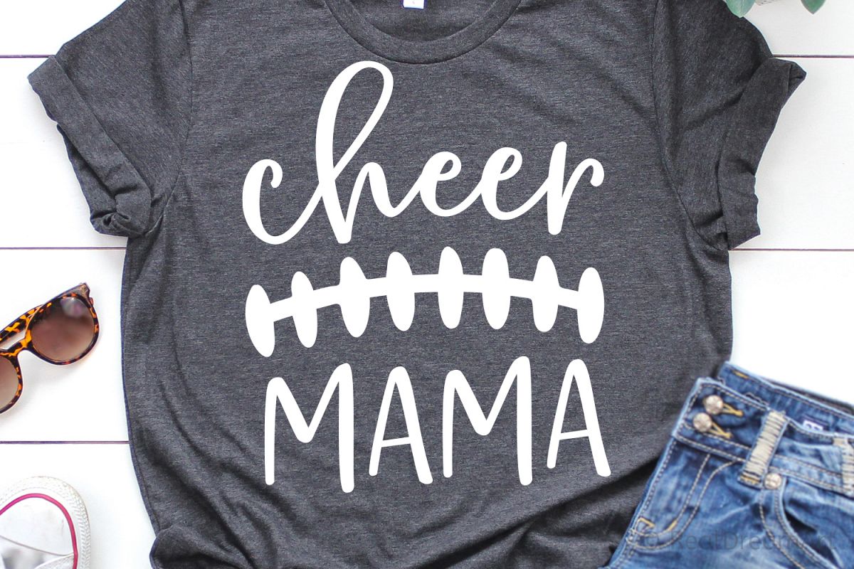 Cheer Mama SVG, DXF, PNG, EPS example image 1
