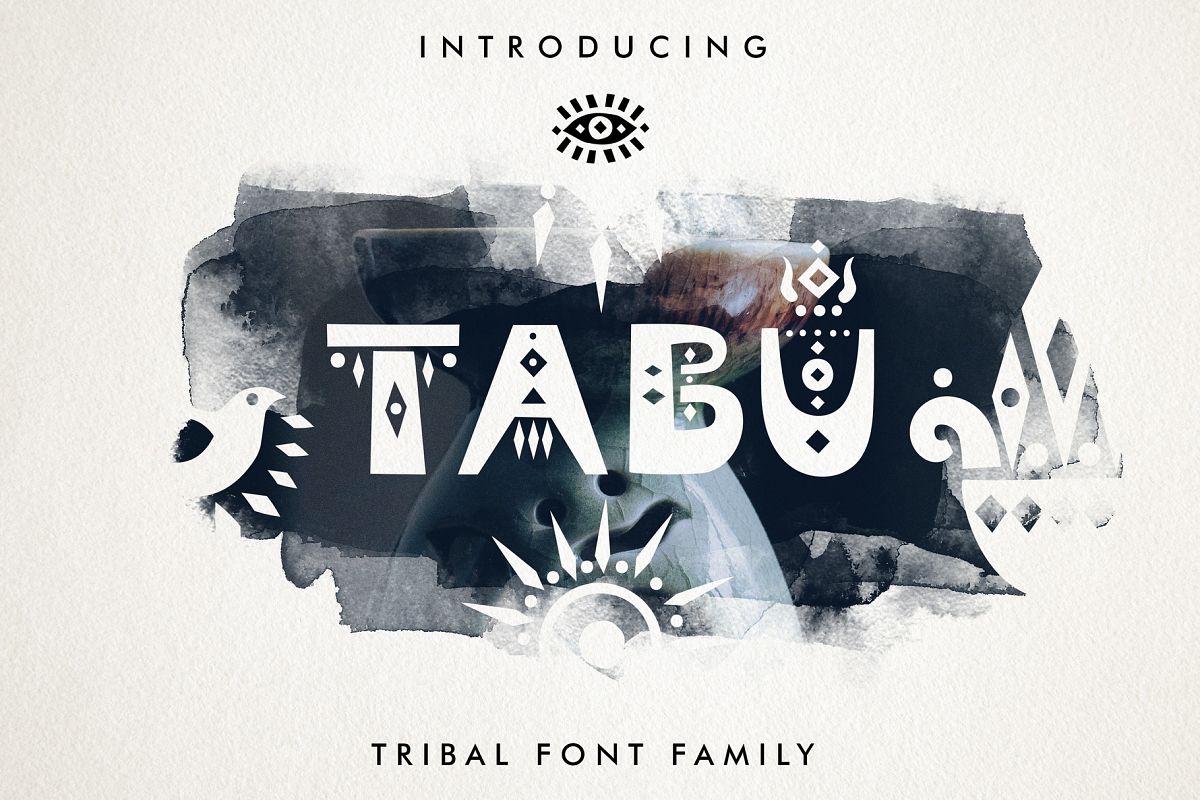 Tabu - Tribal Font Family example image 1