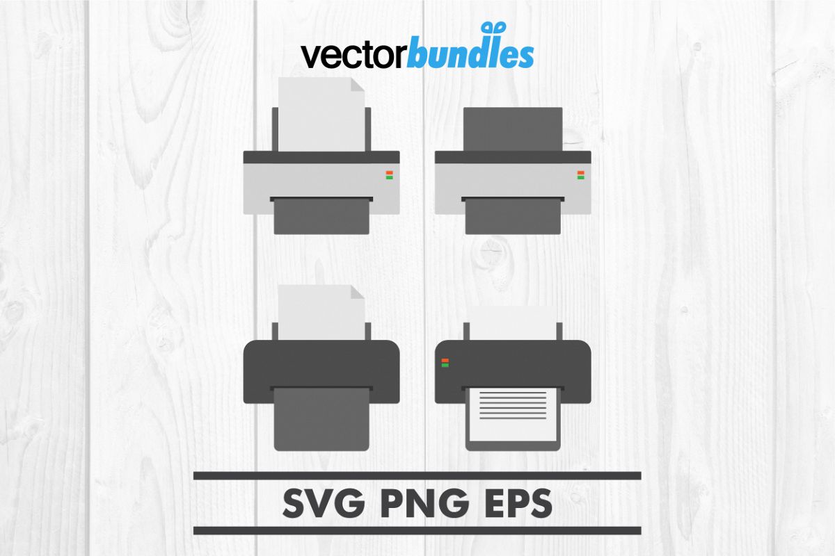 Printer clip art svg example image 1