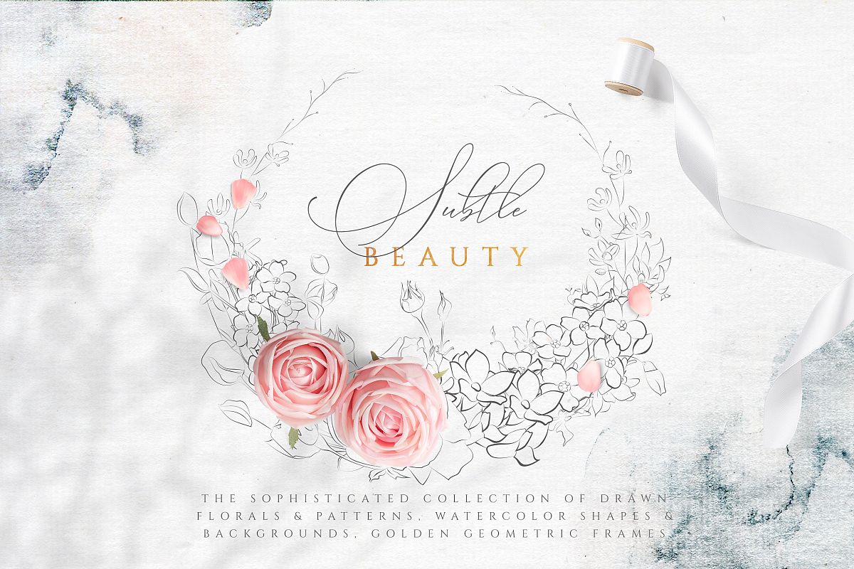 Subtle Beauty Graphic Collection example image 1